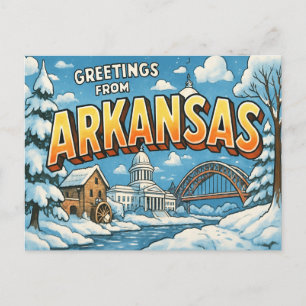 ARKANSAS Postkarte