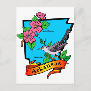 Arkansas Postkarte