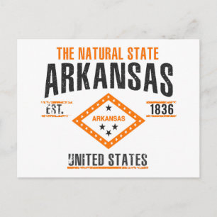 Arkansas Postkarte