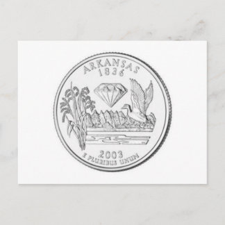 Arkansas Postkarte