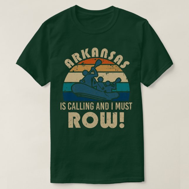 Arkansas Rafting T-Shirt (Design vorne)