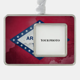 Arkansas Rahmen-Ornament Silber