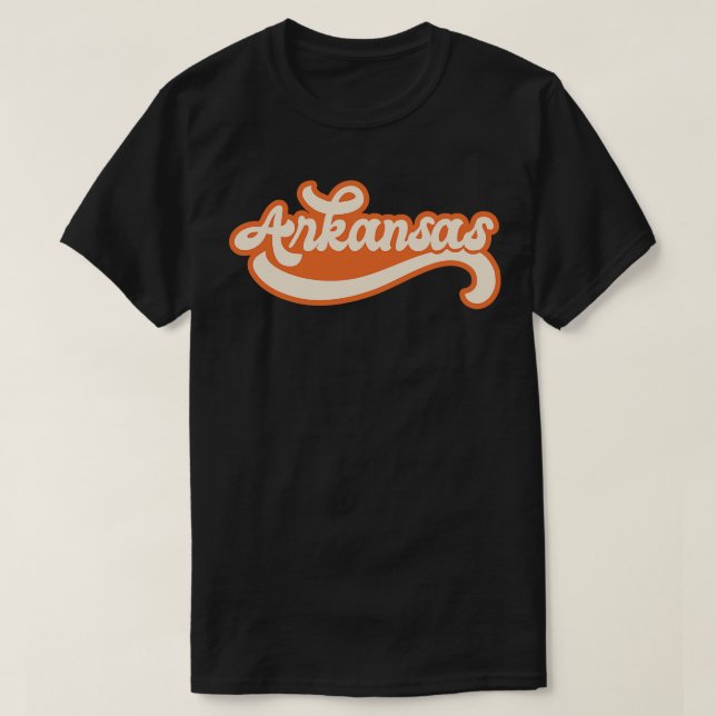 Arkansas Retro TShirt 1 (Design vorne)