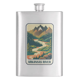 Arkansas River Colorado Colors Flachmann
