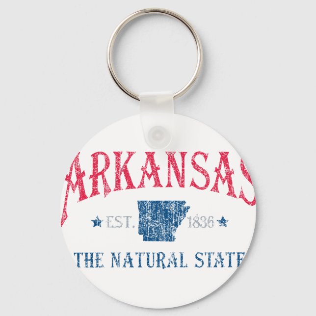 Arkansas Schlüsselanhänger (Vorderseite)