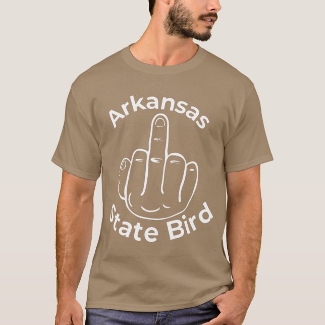 Arkansas Staat Bird T-Shirt (Vorderseite)