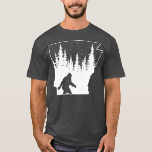 Arkansas Staat Map T-Shirt