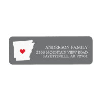 ARKANSAS-Staat | Rücksendekennzeichen verschieben