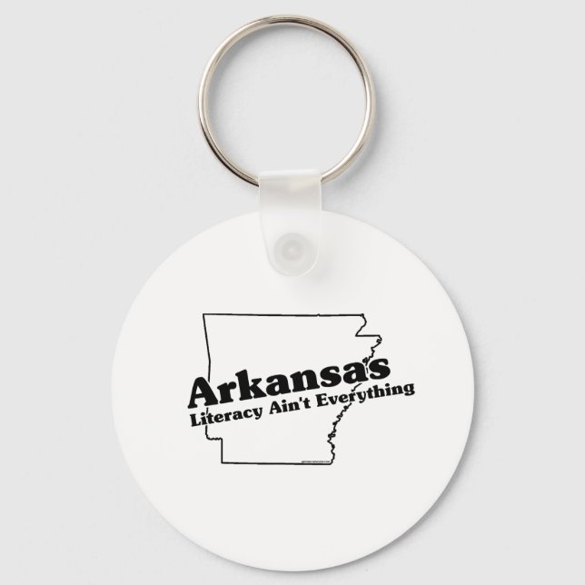 Arkansas Staat Slogan Schlüsselanhänger (Vorderseite)