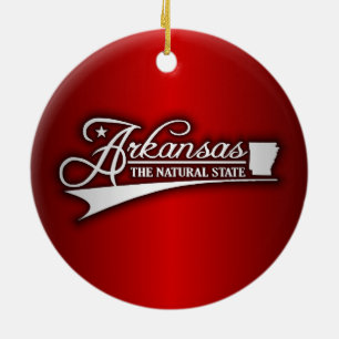 Arkansas Staat von mir Keramik Ornament