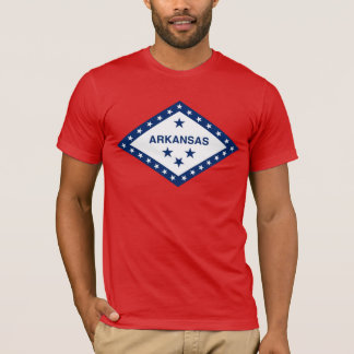 Arkansas-Staats-Flagge T-Shirt