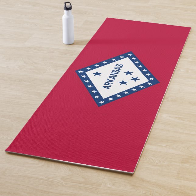 Arkansas Staatsflagge Yogamatte (Beispiel)