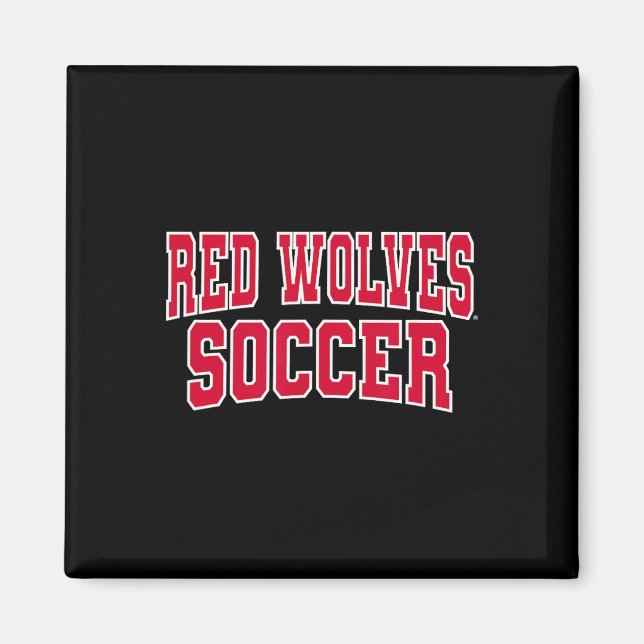 Arkansas State Red Wolves A-State Fußball Ncaa Ast Magnet (Vorne)