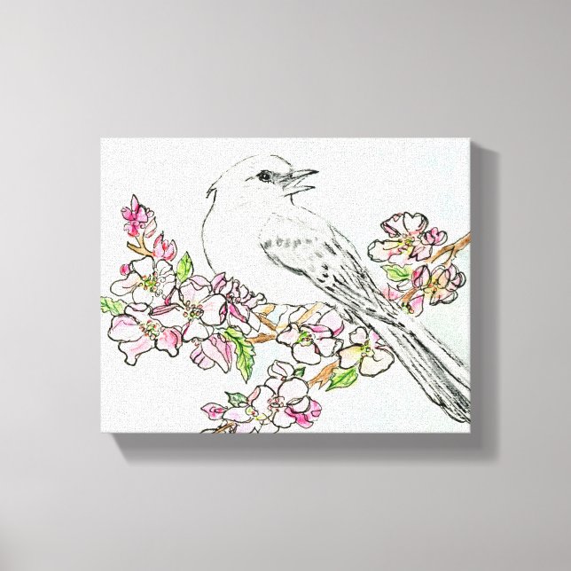 Arkansas Stretched Canvas Print Leinwanddruck (Vorderseite)