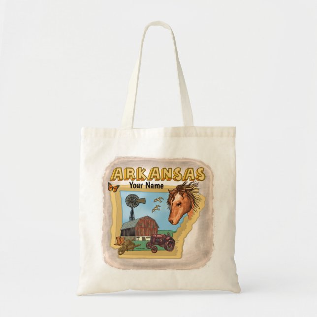 Arkansas-Tasche Tragetasche (Vorne)