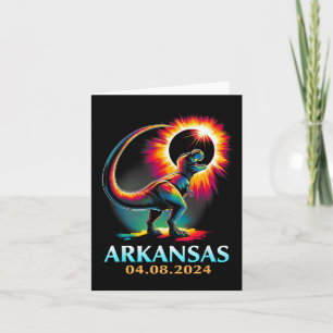 Arkansas Totality Total Solar Eclipse 2024 T Rex D Karte