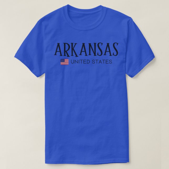 Arkansas United Staaten TShirt (Design vorne)
