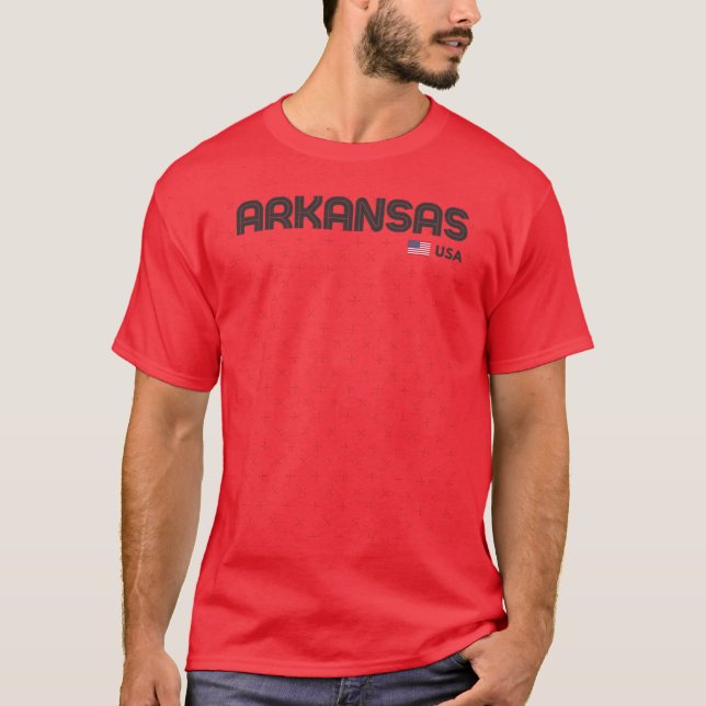 Arkansas USA T-Shirt (Vorderseite)