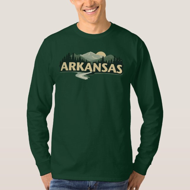 Arkansas USA T-Shirt (Vorderseite)