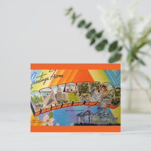 Arkansas Vintage Karte Postkarte