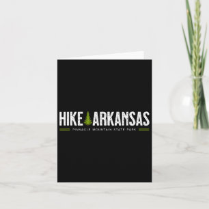 Arkansas Wandern Pinacle Staat Park Retro G Karte