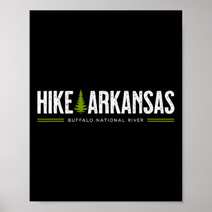 Arkansas Wanderung Buffalo National River Baum Ret Poster