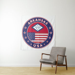Arkansas Wandteppich