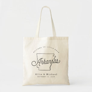 Arkansas Wedding Welcome Tote Bag Tragetasche