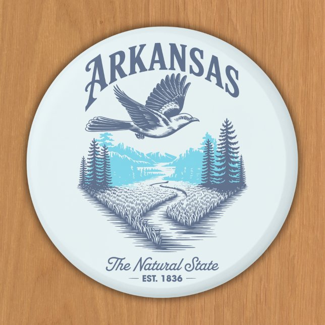 Arkansas – Wild and Beautiful Magnet (Von Creator hochgeladen)