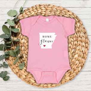 Arkansas Zuhause Grown Staat T-Shirt Baby Strampler
