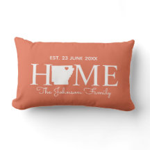 Arkansas Zuhause Staat Karte personalisierte Famil