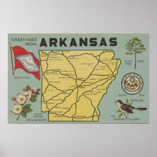 ArkansasLarge Buchstabe ScenesArkansas Poster
