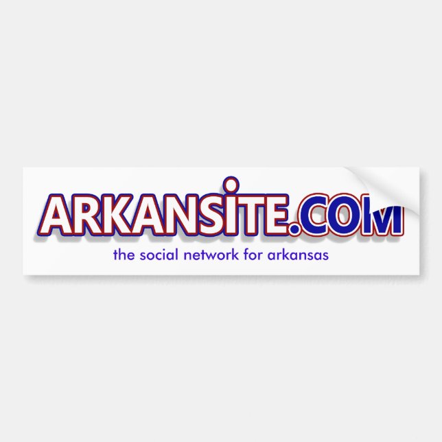 ARKANSiTE.COM Aufkleber Autoaufkleber (Vorne)