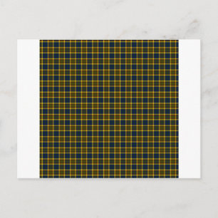 Arkanzas Staat Tartan Postkarte