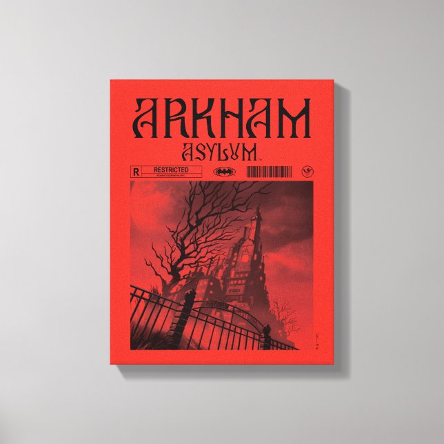 Arkham Asyl: Beschränkungen Leinwanddruck (Vorderseite)