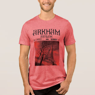 Arkham Asyl: Beschränkungen Tri-Blend Shirt