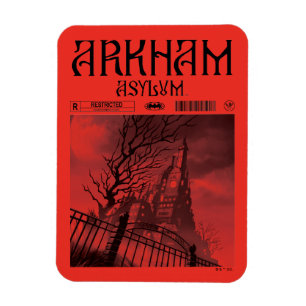 Arkham Asylum: Zugangsbeschränkt Magnet