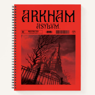 Arkham Asylum: Zugangsbeschränkt Notizbuch