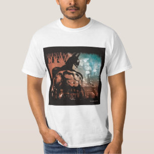 Arkham City Batman gemischte Medien T-Shirt