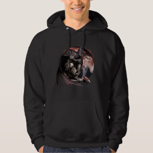 Arkham City Batman Moon Hoodie