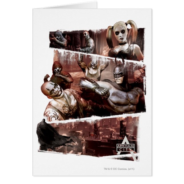 Arkham City Characters Trifold (Vorne)