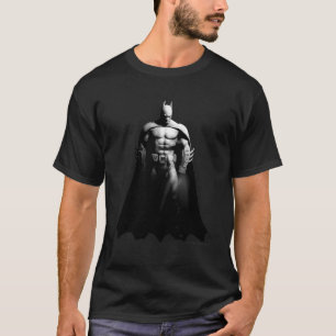 Arkham City   Schwarz-Weiß-Pose Batman T-Shirt