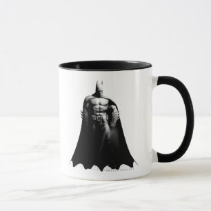 Arkham City   Schwarz-Weiß-Pose Batman Tasse