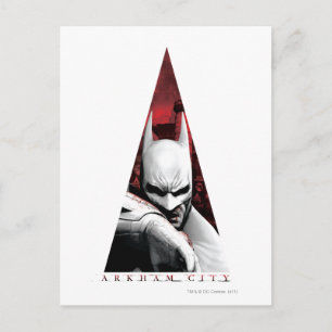 Arkham City Triangle Postkarte