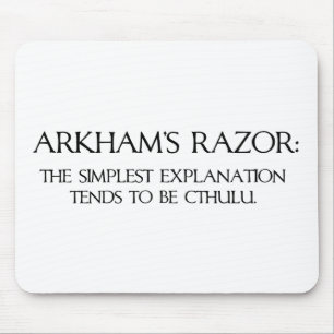 Arkhams Rasiermesser Mousepad