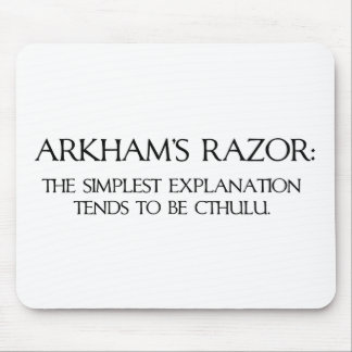 Arkhams Rasiermesser Mousepad