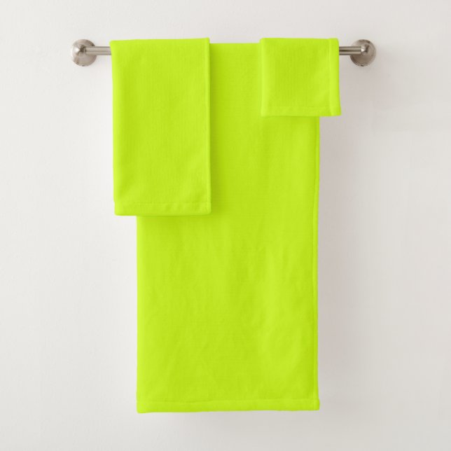 Arktis Limon (Vollfarbe) Badhandtuch Set (Insitu)