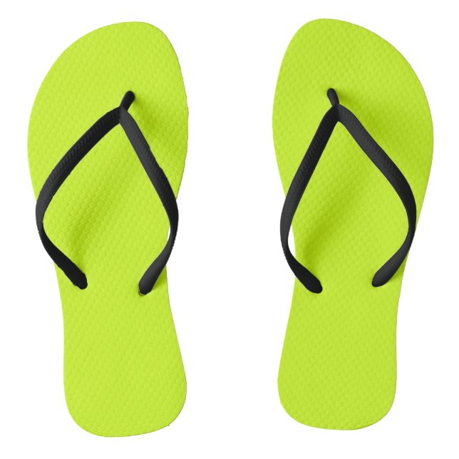 Arktis Limon (Vollfarbe) Flip Flops (Fußbett)