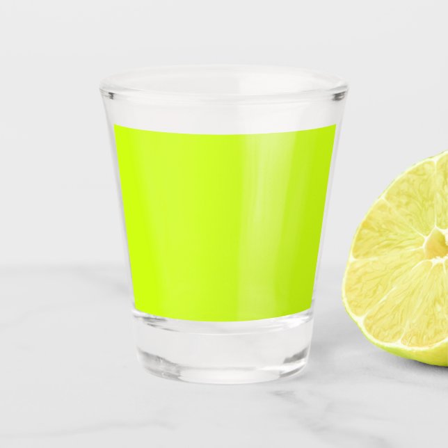 Arktis Limon (Vollfarbe) Schnapsglas (Vorderseite)