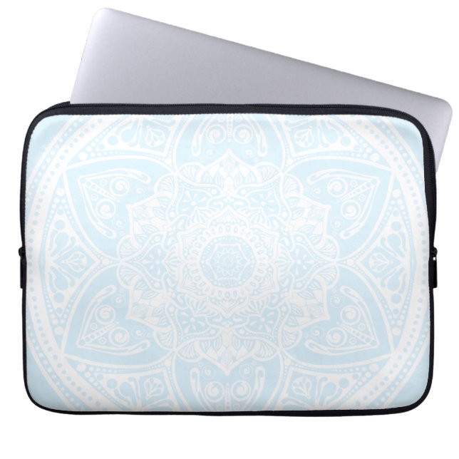 Arktis Mandala Laptopschutzhülle (Vorderseite)